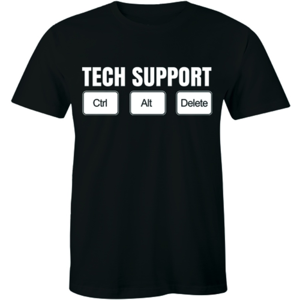 Tech Support shirt - Ctrl Alt Del Tee Mens T-shirt